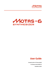 Motas Electronics Motas-6 User Manual