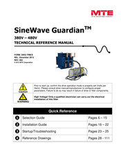 MTE SineWave Guardian SWGM0055D Technical Reference Manual