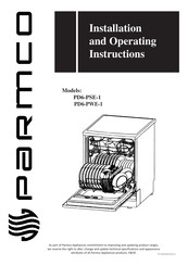 Parmco PD6-PSE-1 Installation And Operating Instructions Manual