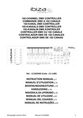 Ibiza sound LC192DMX Instruction Manual