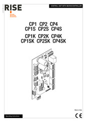 Rise CP4K Original Operating Instructions