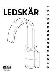 IKEA LEDSKAR Manual