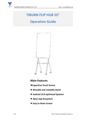 TIBURN FLIP HUB 55 Operation Manual