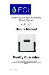FCI AUF-1000 User Manual