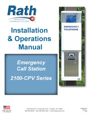 Rath 2100-CPV Series Installation & Operation Manual