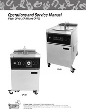 GILES Chester Fried CF-720 Operation And Service Manual