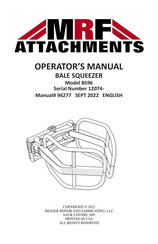 MRF BS96 Operator's Manual