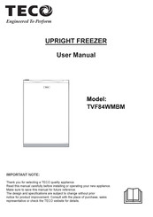 TECO TVF84WMBM User Manual