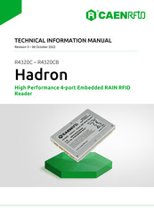 Caen RFID Hadron R4320CB Technical Information Manual