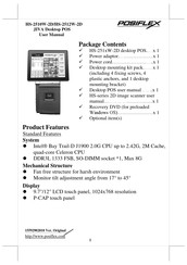 POSIFLEX HS-2512W-2D User Manual