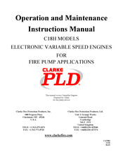 Clarke C18H Instruction Manual