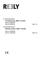 Reely 1527286 Operating Instructions Manual