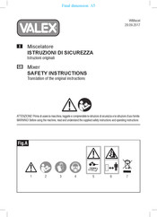 Valex WMiscel Safety Instruction