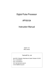 TechnoAP APV8104 Instruction Manual