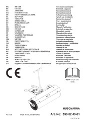 Husqvarna 593 02 43-01 Instruction Manual