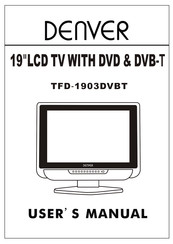 Denver TFD-1903DVBT User Manual