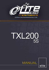 Elite TXL200 5S Manual