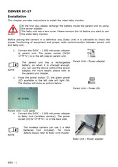 Denver SC-17 Quick Start Manual