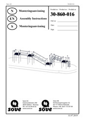 Sove 30-860-016 Assembly Instructions Manual