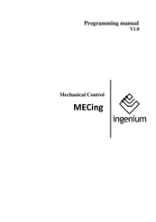 Ingenium MECing Programming Manual