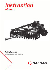 Baldan CRSG 16 Instruction Manual