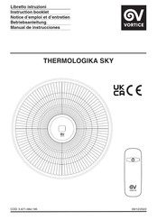 Vortice THERMOLOGIKA SKY Instruction Booklet