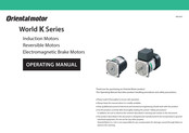 Oriental motor 5IK60 Operating Manual