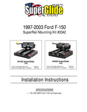 SuperGlide 3342 Installation Instructions Manual