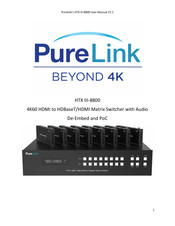 PureLink HTX III-8800 User Manual