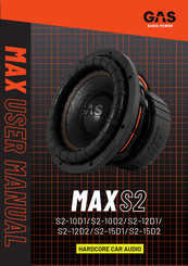 GAS MAX S2-15D2 User Manual