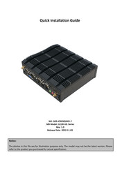 JETWAY JLI1BV-0L Series Quick Installation Manual