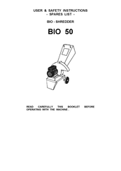 Caravaggi BIO 50 User & Safety Instructions