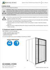 K9 Kennel Quick N Clean User Manual