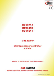 Unigas RX1030R Manual