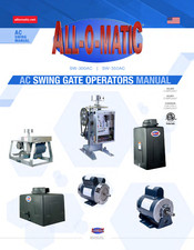 ALL-O-MATIC SL-150AC-1/2 HP Manual