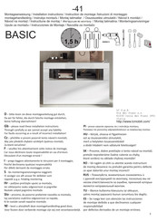 LC AMBURGO BASIC Installation Instructions Manual