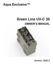 Aqua Exclusive Green Line UV-C 30 Owner's Manual