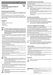 Conrad Akasa Baymaster AK-ICR-10 Operating Instructions