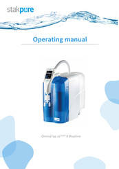 Stakpure OmniaTap xstouch 8 Blueline Operating Manual