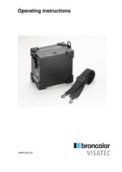 Broncolor VISATEC Powerbox 900 Operating Instructions Manual
