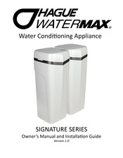Hague WaterMax 3MDQ Owner's Manual And Installation Manual