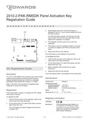 Edwards 2010-2-PAK-RMSDK Registration Manual