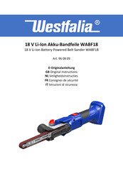 Westfalia WABF18 Original Instructions Manual