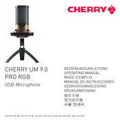 Cherry UM 9.0 PRO RGB JA-07 Series Operating Manual