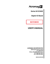 Acromag AVME9463 User Manual