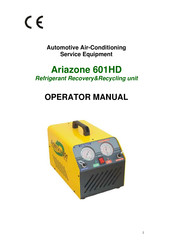 ariazone 601HD Operator's Manual