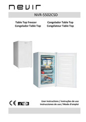 Nevir NVR-5502CSD User Instructions
