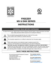 SO-LOW MV30-4UCF Instructions Manual