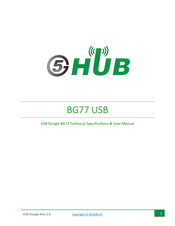 5G HUB BG77 USB Manual