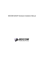 Bdcom S2952P Hardware Installation Manual